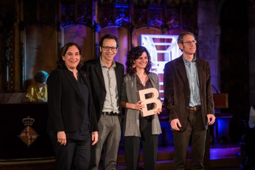 John R.B. Palmer, Aitana Oltra i Frederic Bartumeus - Premi Ciutat de Barcelona de Ciències de la Terra i ambientals 2017
